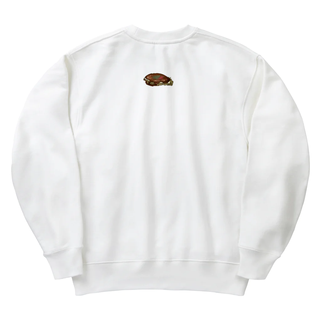 じげのお好み焼き Heavyweight Crew Neck Sweatshirt