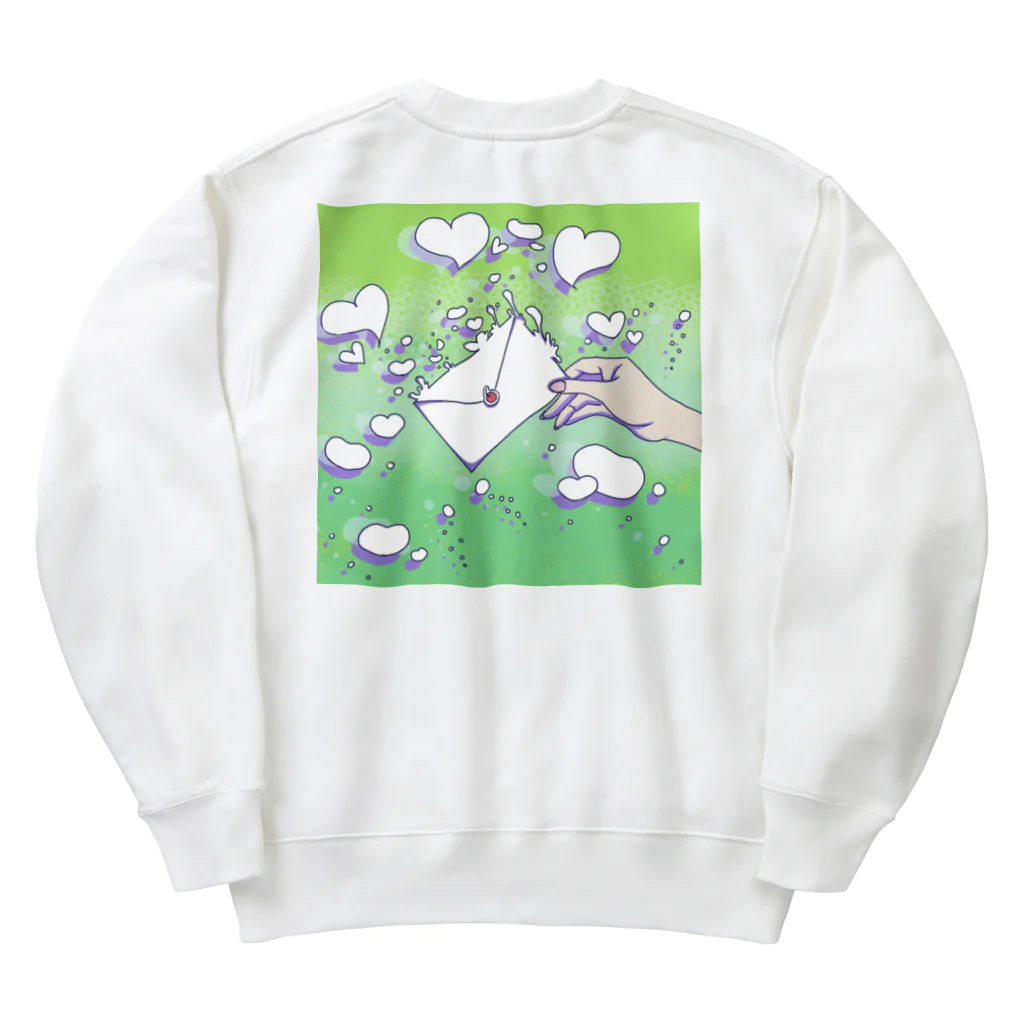 めいlyiiの初恋クリームソーダ Heavyweight Crew Neck Sweatshirt