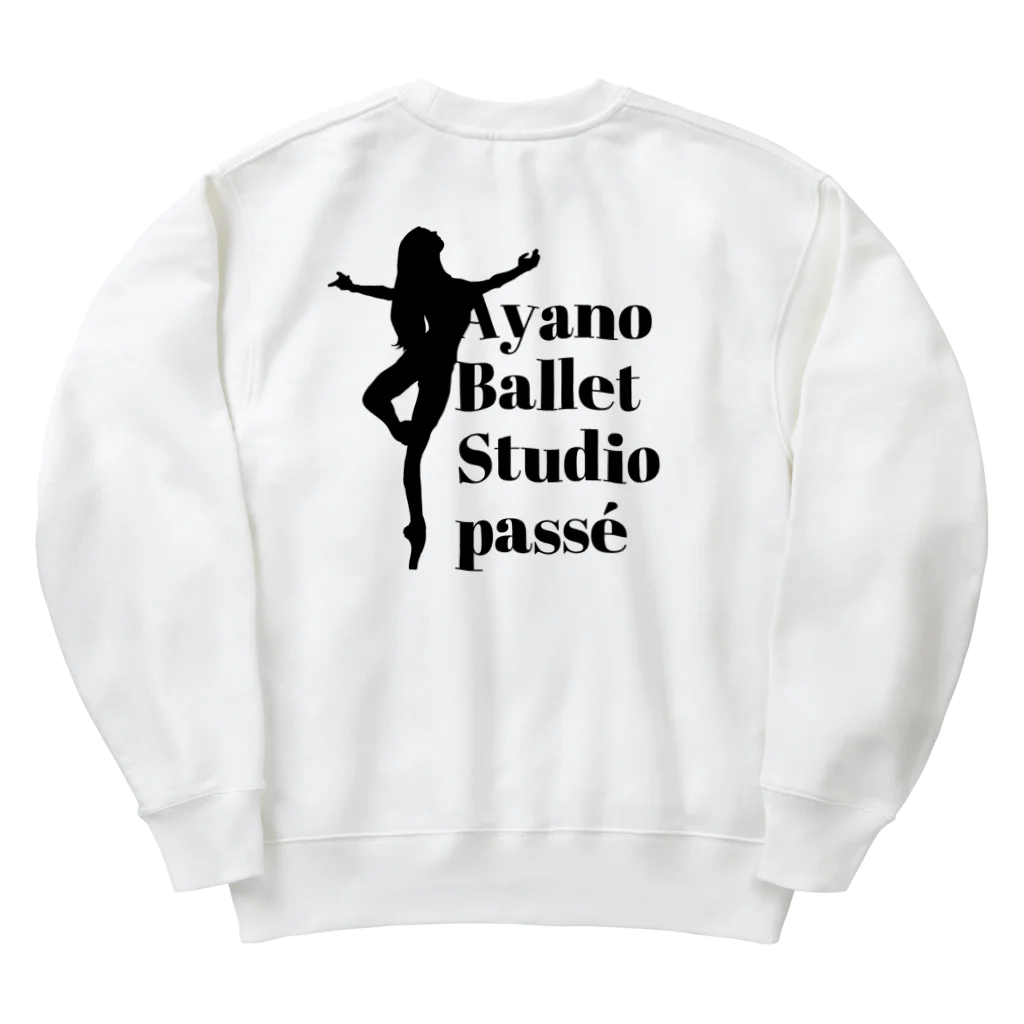 Ayano Ballet Studio 〜passé〜　アヤノバレエスタジオパッセのNew ロゴマーク Heavyweight Crew Neck Sweatshirt