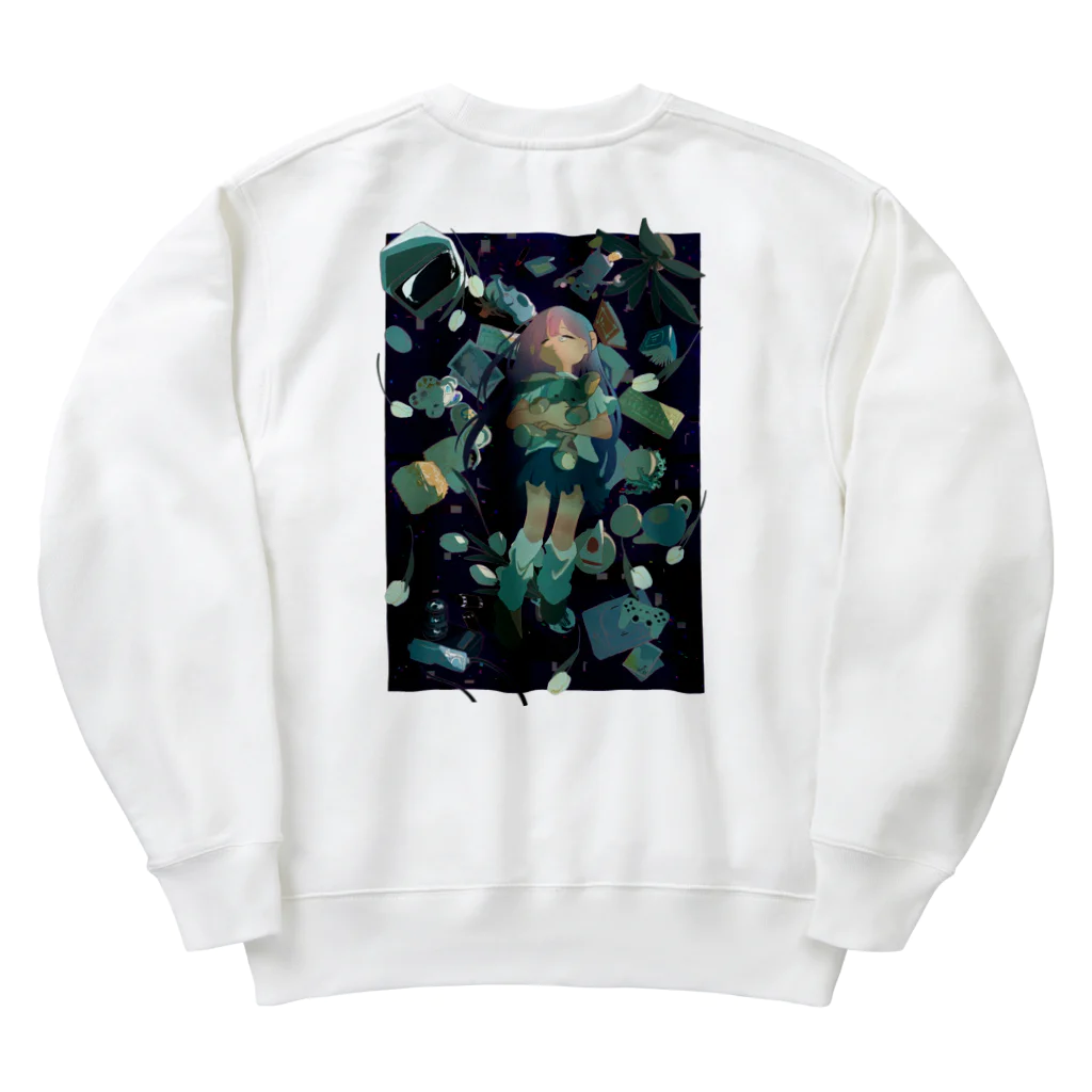 スイスイアイランドのすきなものぜんぶ Heavyweight Crew Neck Sweatshirt