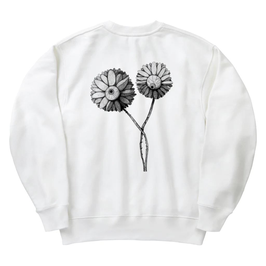 MAD SCIENTISTの戦争の花 Heavyweight Crew Neck Sweatshirt