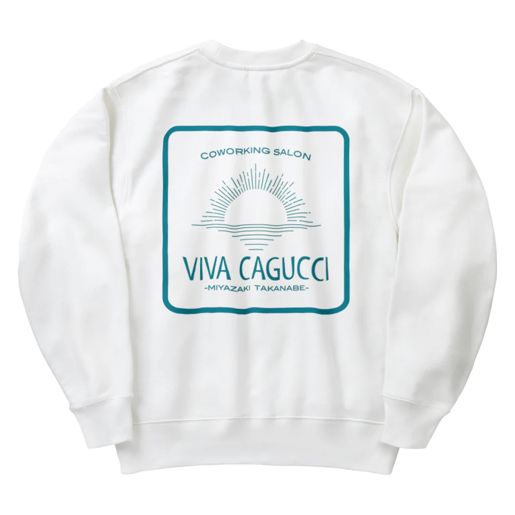 VIVA_CAGUCCIのVIVA CAGUCCI  ロゴ Heavyweight Crew Neck Sweatshirt