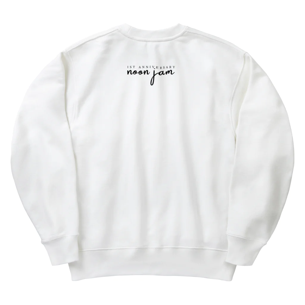 noon jamのnoon jam Vol.4 - 1st Anniversary -オリジナルグッズ Heavyweight Crew Neck Sweatshirt