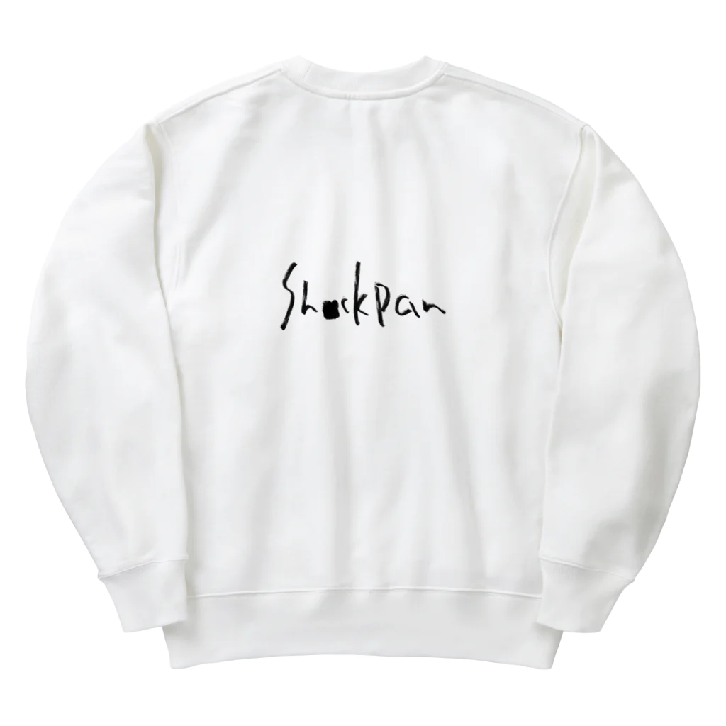 きのこのおうちの【表全焦げver】shockpan (ショックパン) Heavyweight Crew Neck Sweatshirt