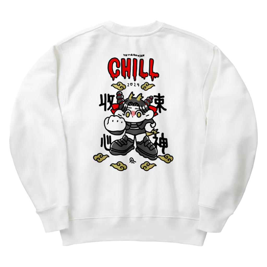 ベロニカ都登のChill 2024 black  Heavyweight Crew Neck Sweatshirt