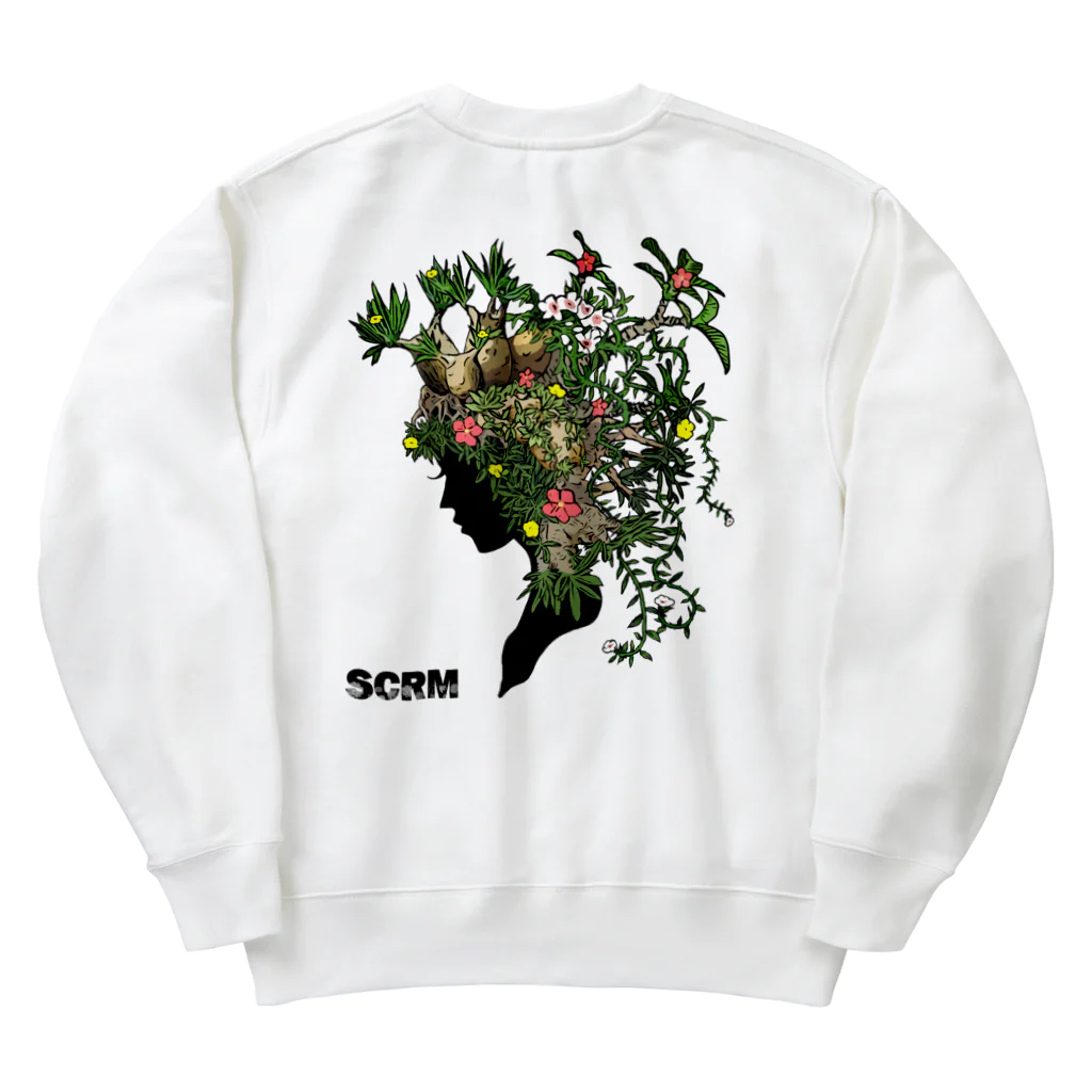 SHOCARIUMの【バックプリントver.】パキポディウム Heavyweight Crew Neck Sweatshirt