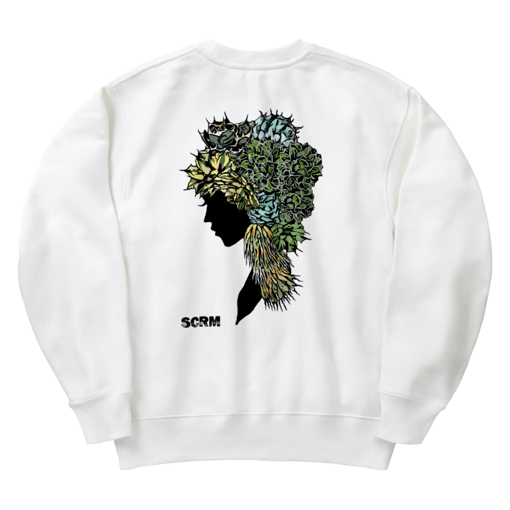 SHOCARIUMの【バックプリントver.】アガベ Heavyweight Crew Neck Sweatshirt