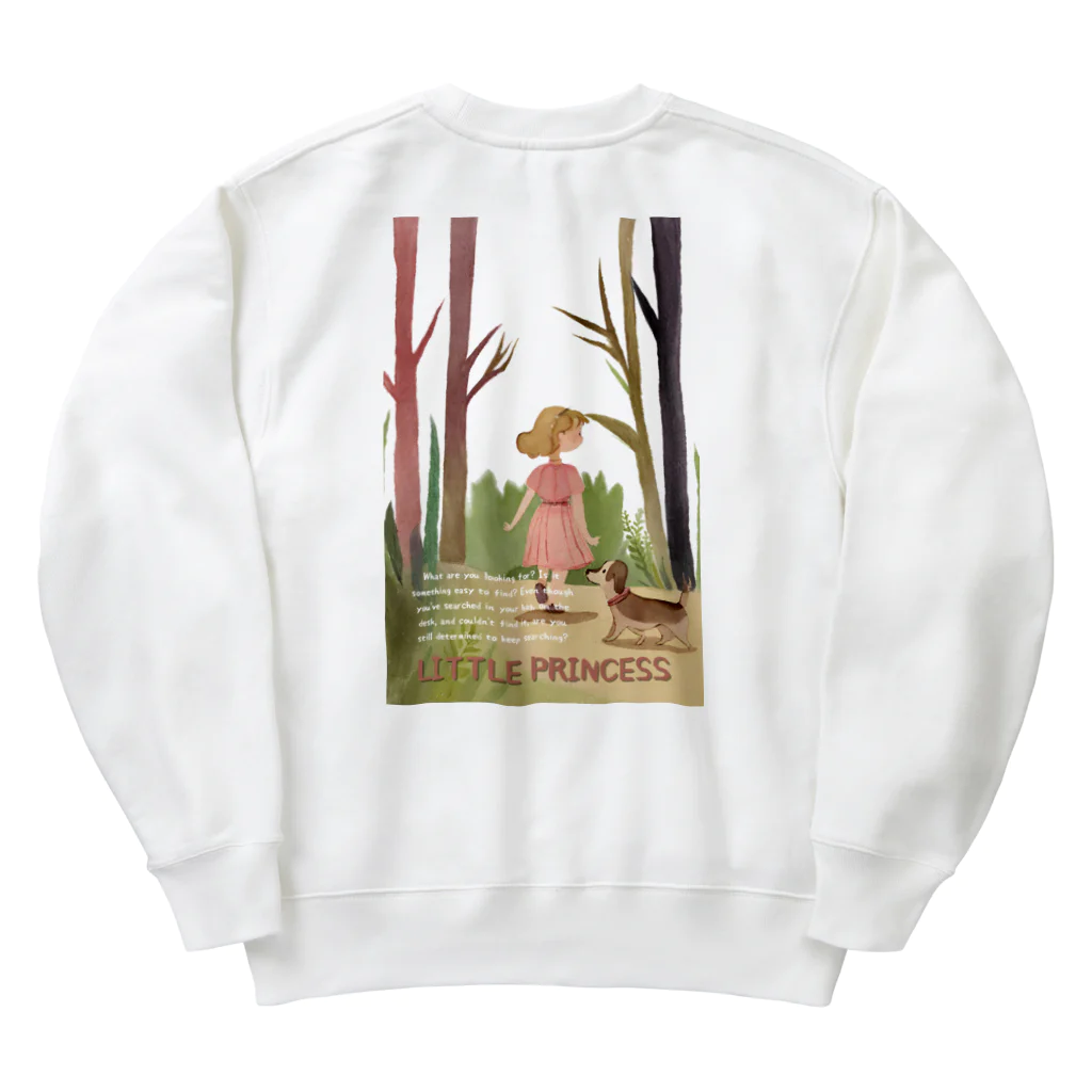 petitringo -プチリンゴ-の迷子のお姫様 Heavyweight Crew Neck Sweatshirt