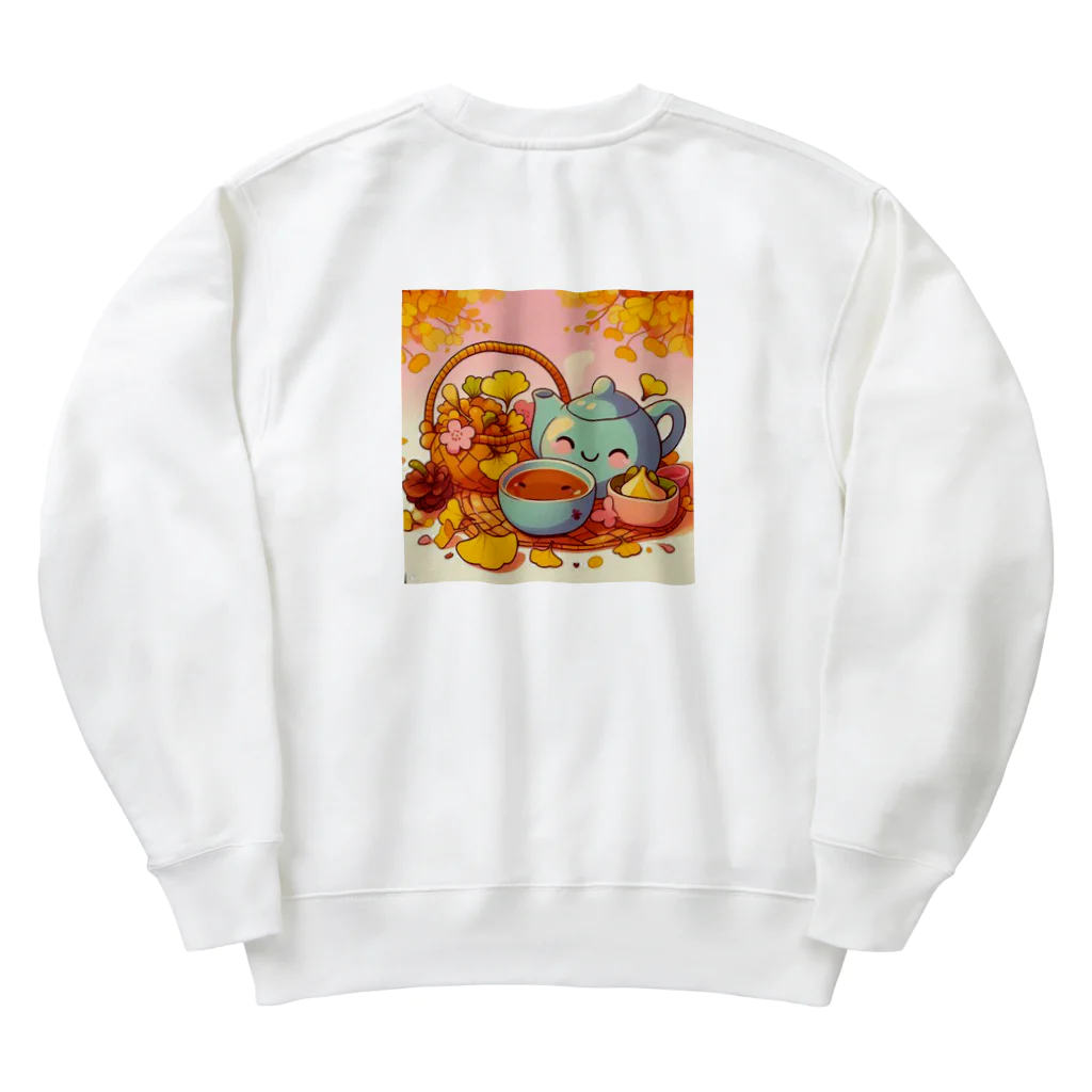 chapinnuのイチョウと紅茶シリーズ① Heavyweight Crew Neck Sweatshirt