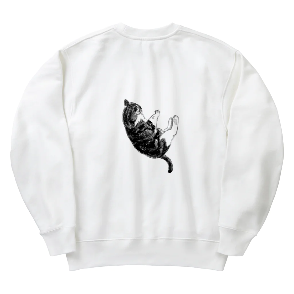 ayapplepieの実家のネコ② Heavyweight Crew Neck Sweatshirt