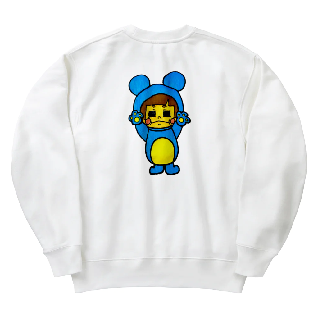 あにまるず。の着ぐるみBOY Heavyweight Crew Neck Sweatshirt