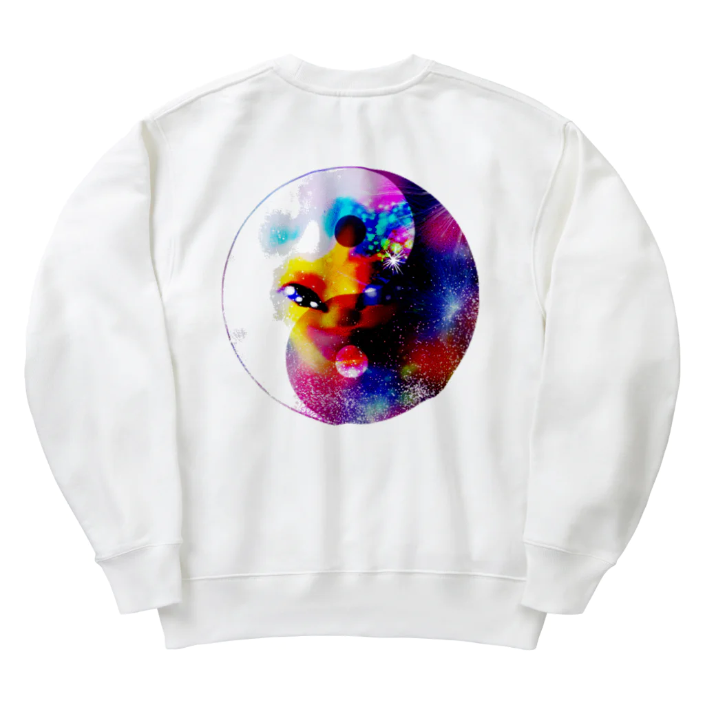 MUNE-KUNのMUNEクン アート 表裏プリント ヘビーウェイトスウェット 072 Heavyweight Crew Neck Sweatshirt