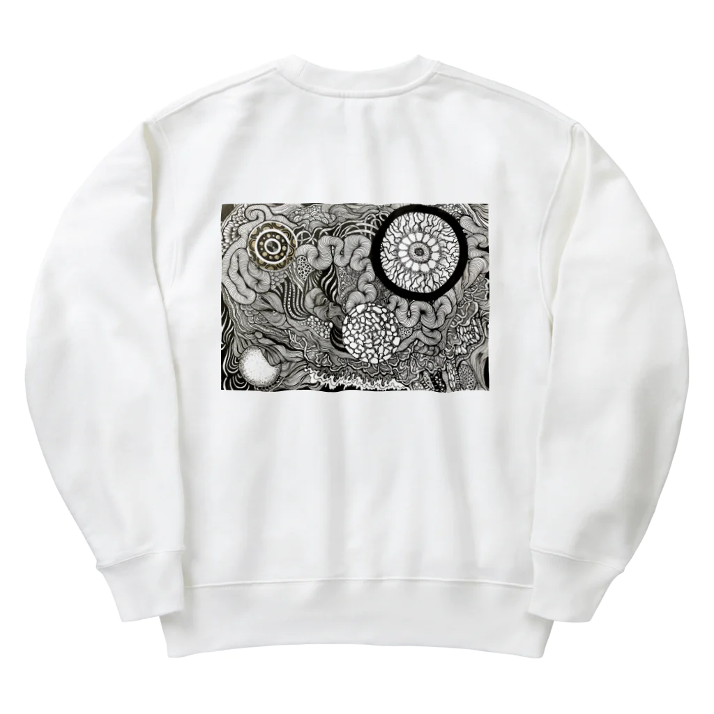 wiggdle works shopの天地創造 Heavyweight Crew Neck Sweatshirt