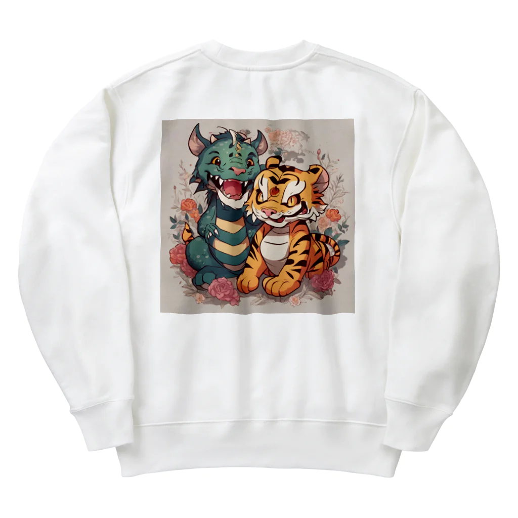 enryuu'sCLUBのPrettywithタイガー＆ドラゴン Heavyweight Crew Neck Sweatshirt