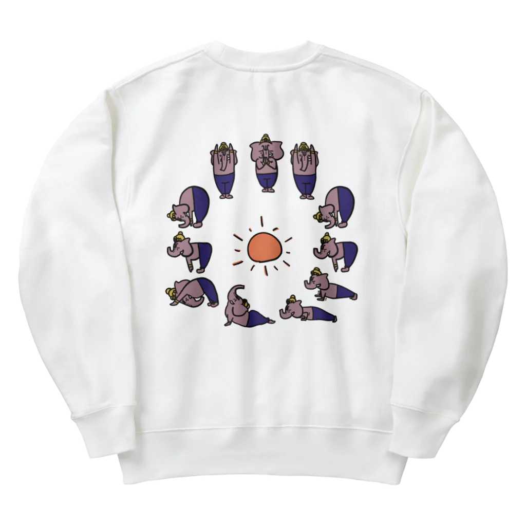 kuuleiのganesha × sunsultation Heavyweight Crew Neck Sweatshirt