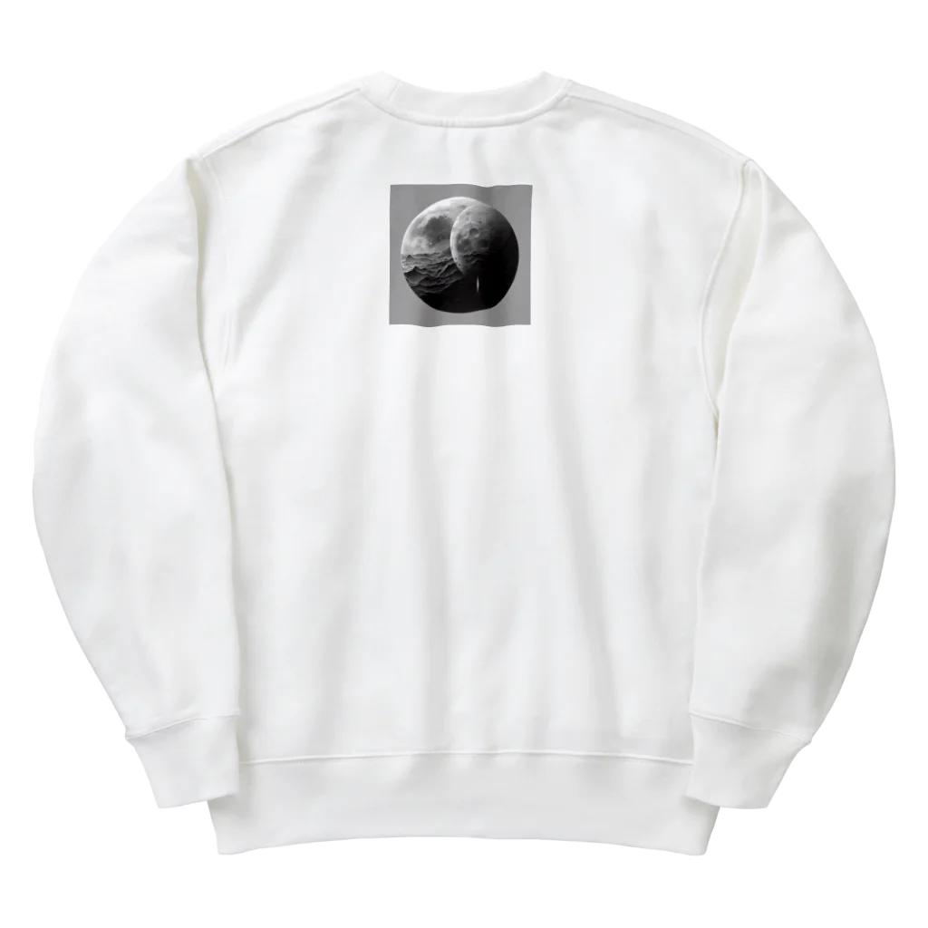 55SHOPの月の裏側 Heavyweight Crew Neck Sweatshirt