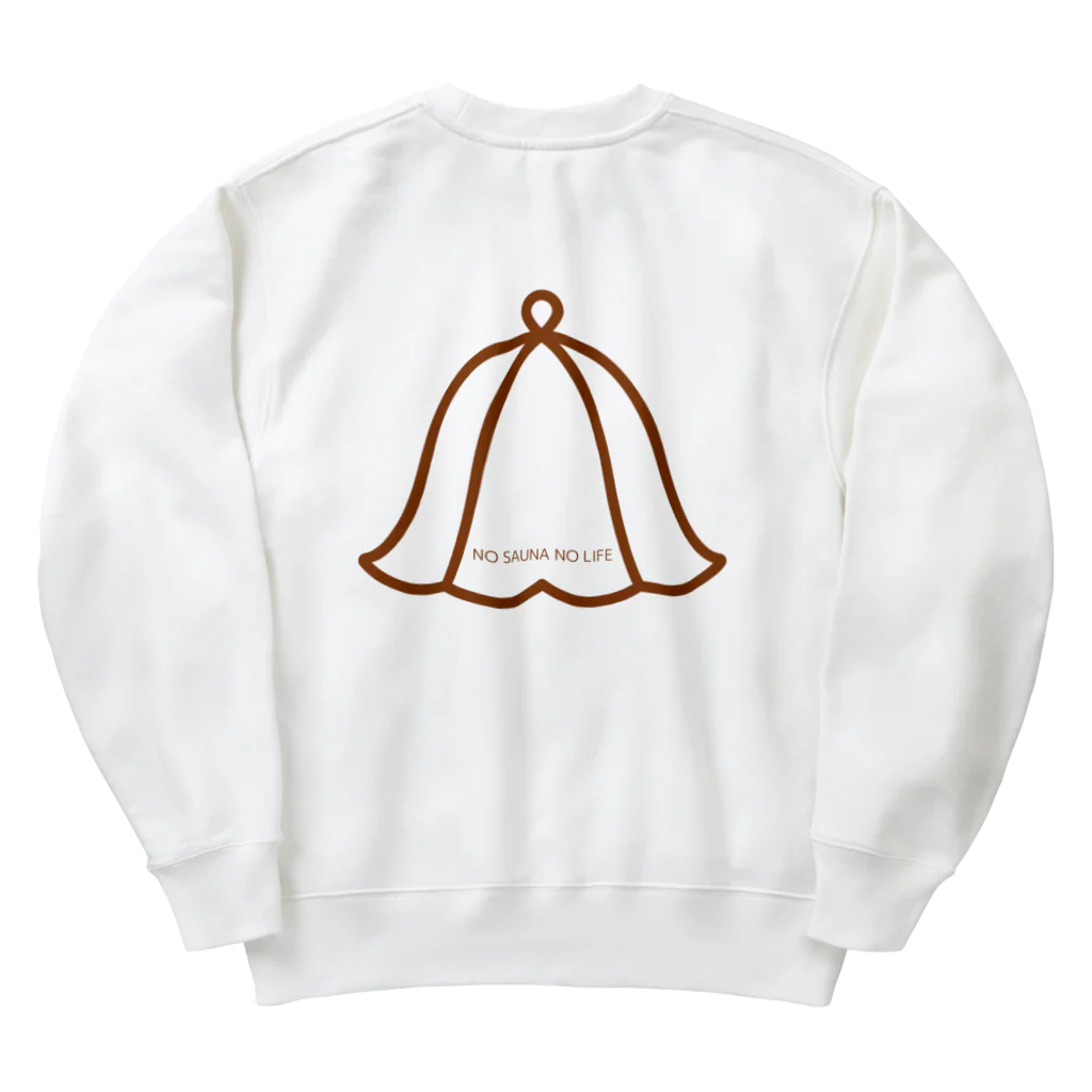 MOONのNO SAUNA NO LIFEシリーズ Heavyweight Crew Neck Sweatshirt