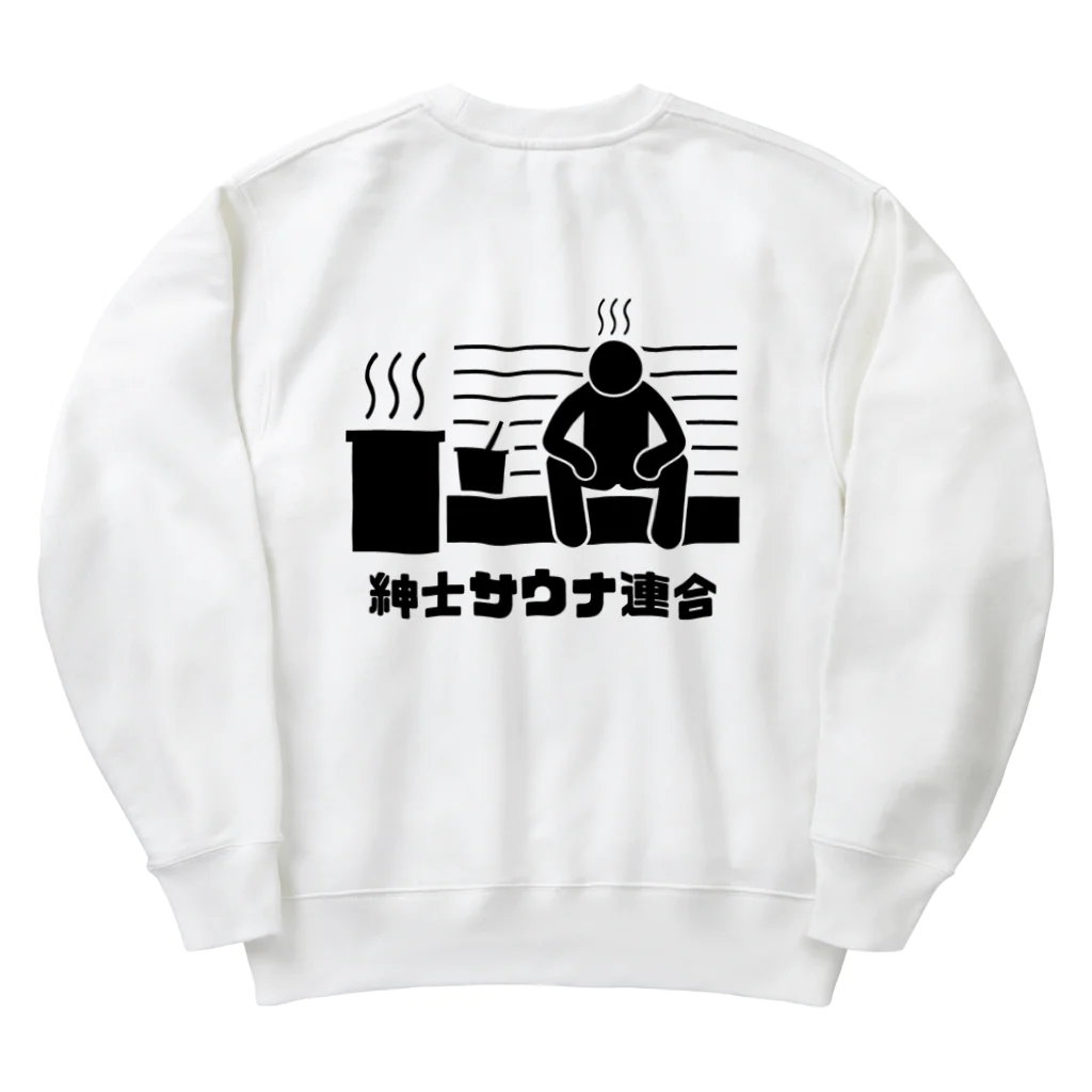 MOONの紳士サウナ連合シリーズ Heavyweight Crew Neck Sweatshirt