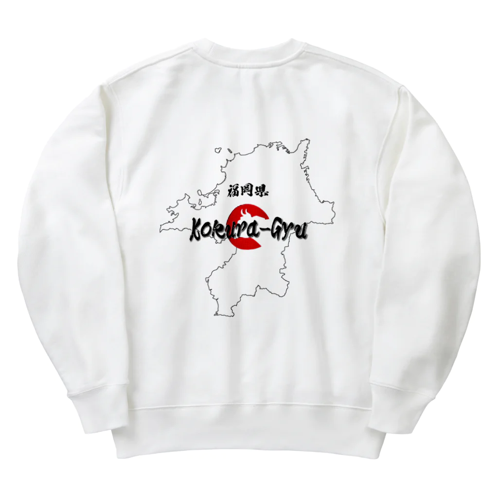 blue-birdの小倉牛 Heavyweight Crew Neck Sweatshirt