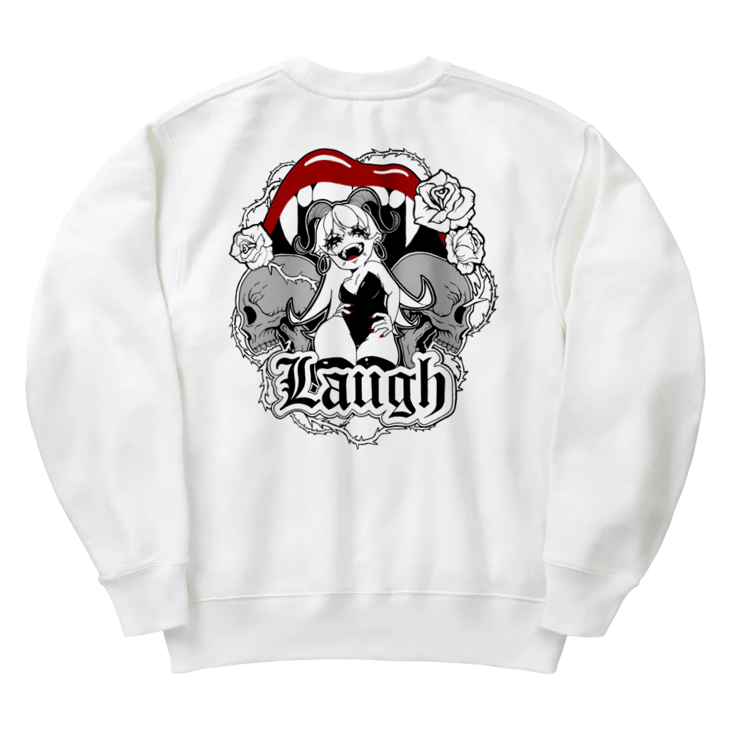 YuumiのLaugh Heavyweight Crew Neck Sweatshirt