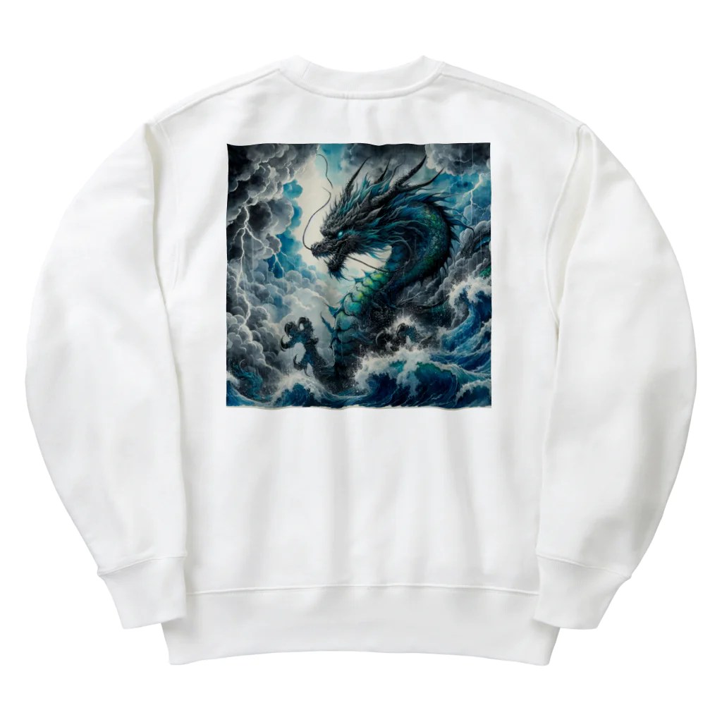 gariz0のCool dragon Heavyweight Crew Neck Sweatshirt