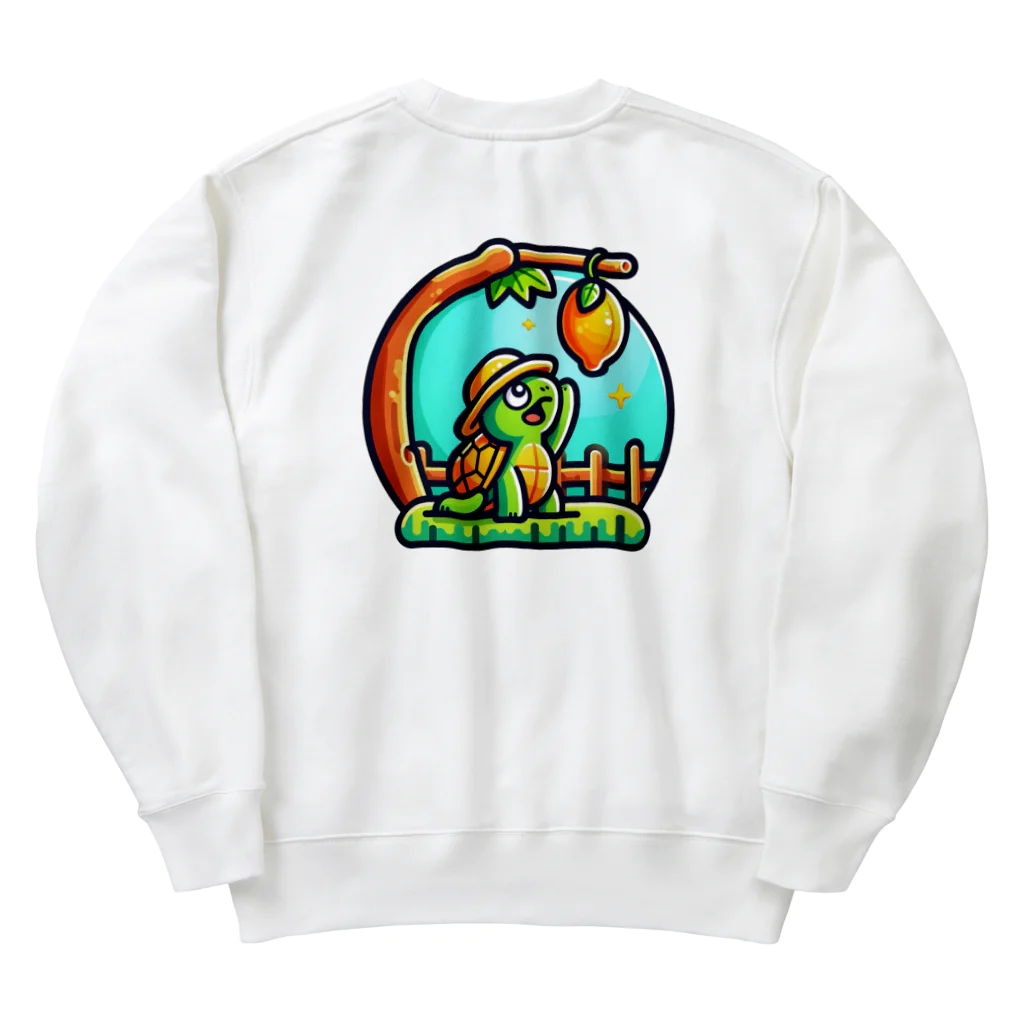 Bumps Design Collectionのパパイヤとかめたろう Heavyweight Crew Neck Sweatshirt