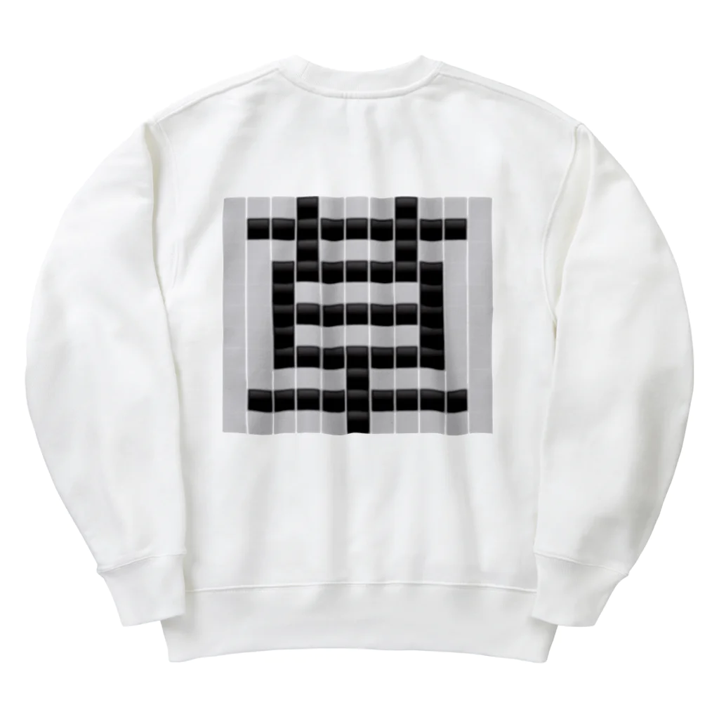 Teatime ティータイムの草　草生える文字 Heavyweight Crew Neck Sweatshirt