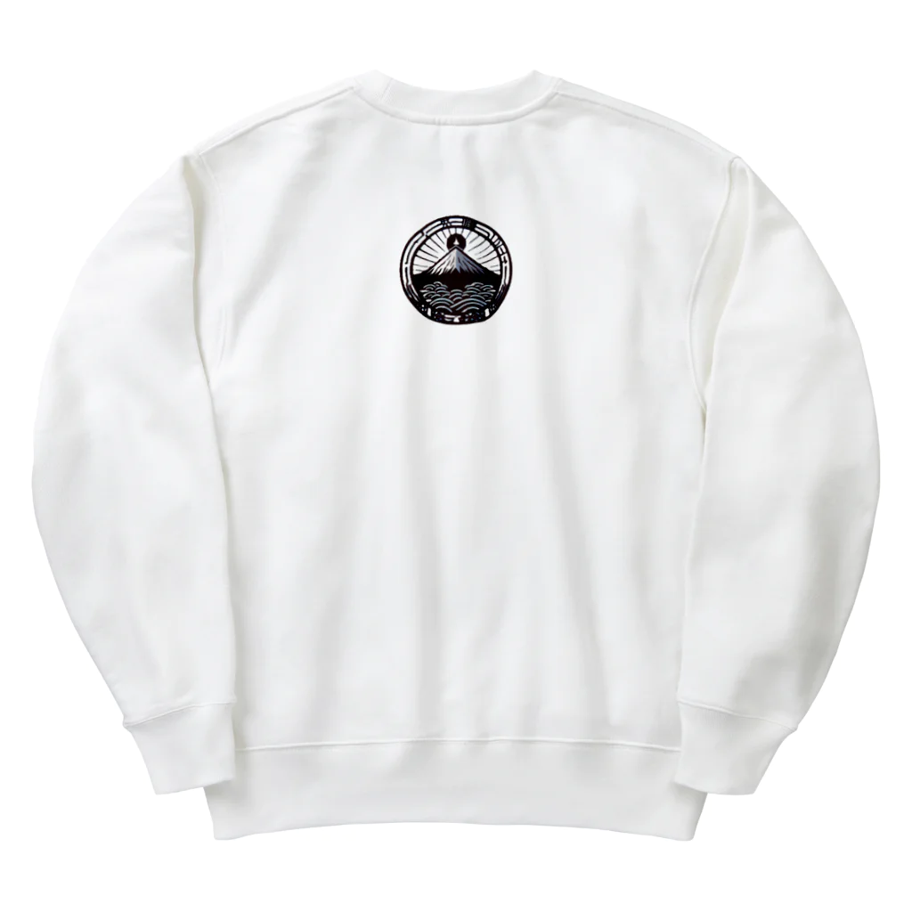 「動物ミリ屋」の笑福 Heavyweight Crew Neck Sweatshirt