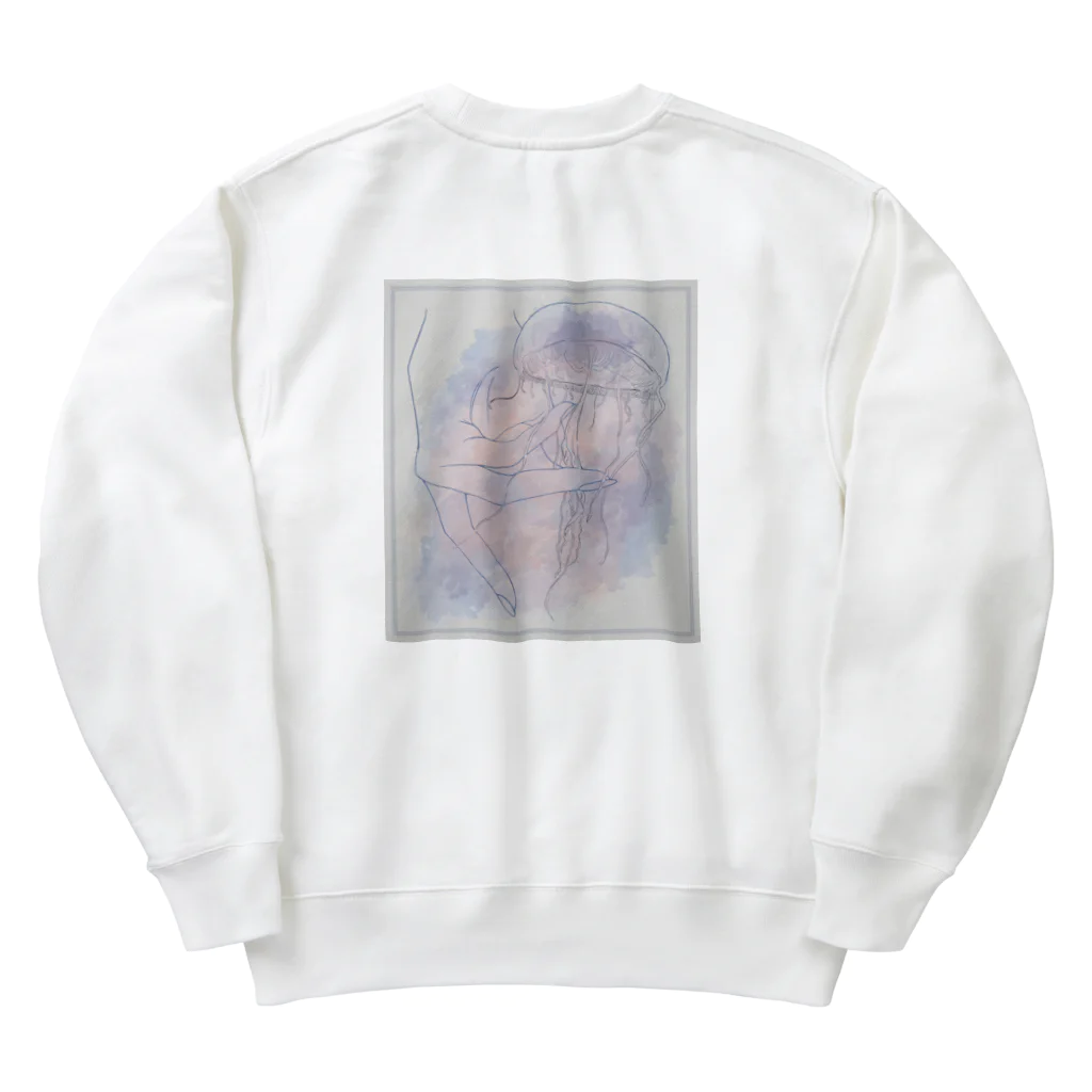 夜彩　-yasai-の触れたい、薄明。 Heavyweight Crew Neck Sweatshirt