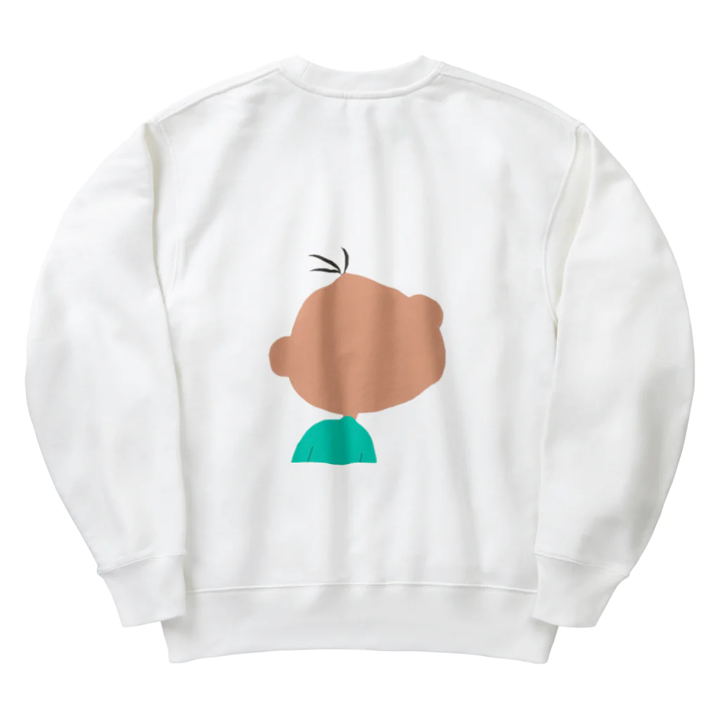 ザ☆めんまのお店の笑太郎（えみたろう） Heavyweight Crew Neck Sweatshirt