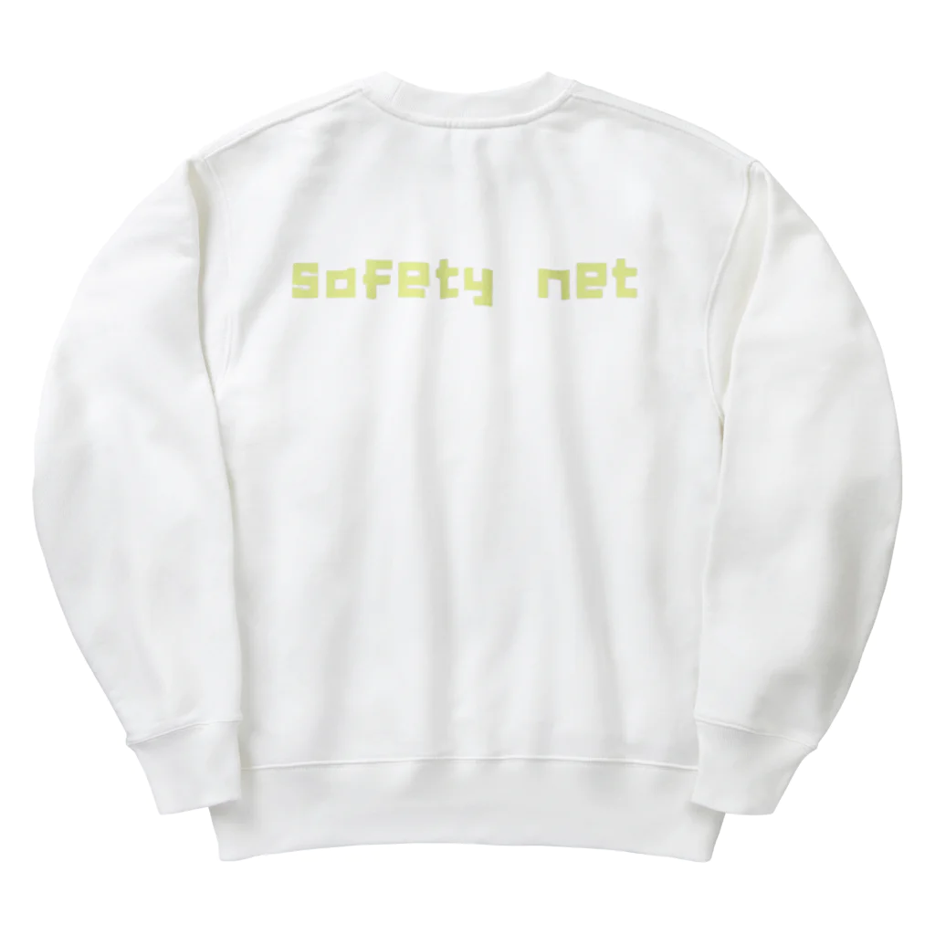 safety netのいるす Heavyweight Crew Neck Sweatshirt