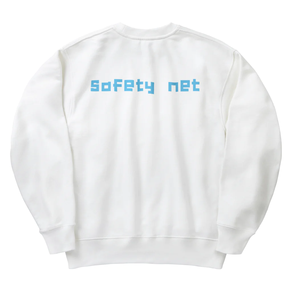 safety netの時雨 Heavyweight Crew Neck Sweatshirt