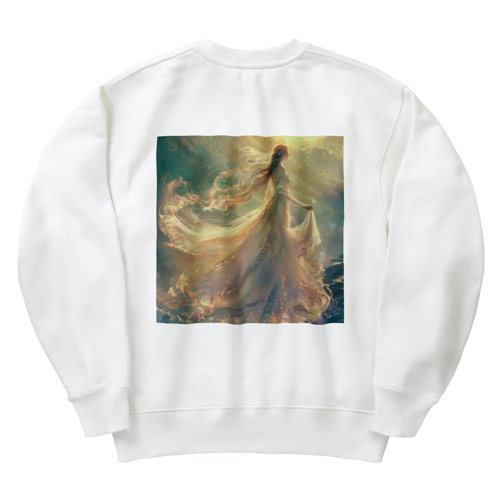 AQUAMETAVERSEの光の国からやってきたお姫様 アメジスト 2846 Heavyweight Crew Neck Sweatshirt