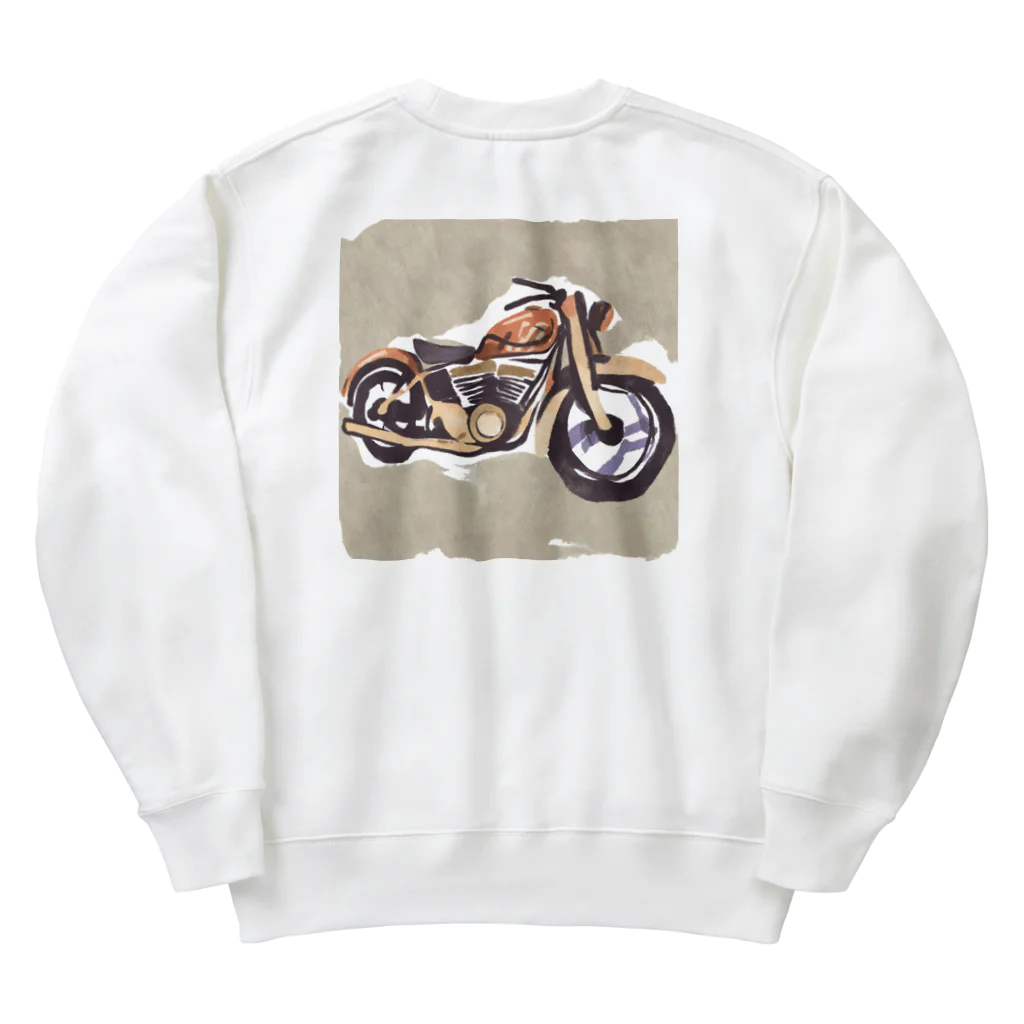 TILUのMotorcycle Heavyweight Crew Neck Sweatshirt