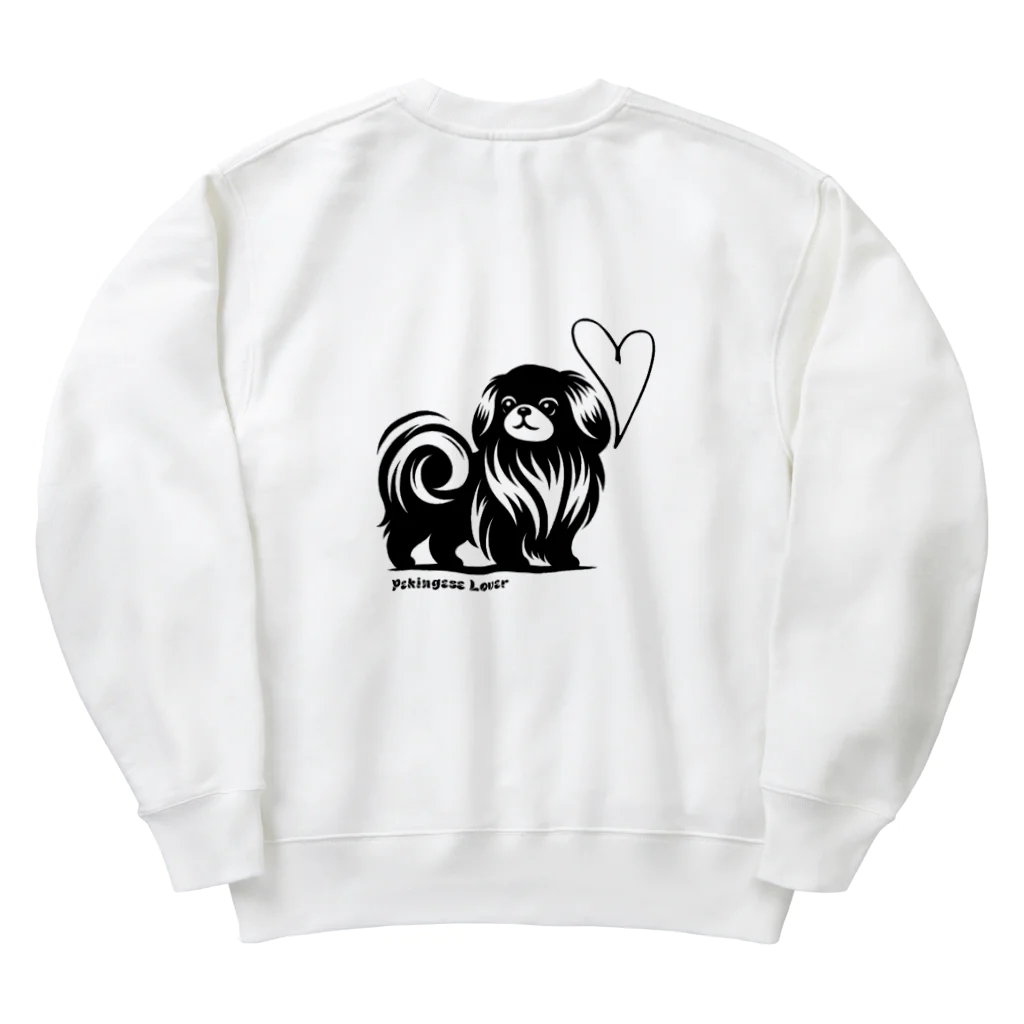 kohamomのペキニーズラバー Heavyweight Crew Neck Sweatshirt