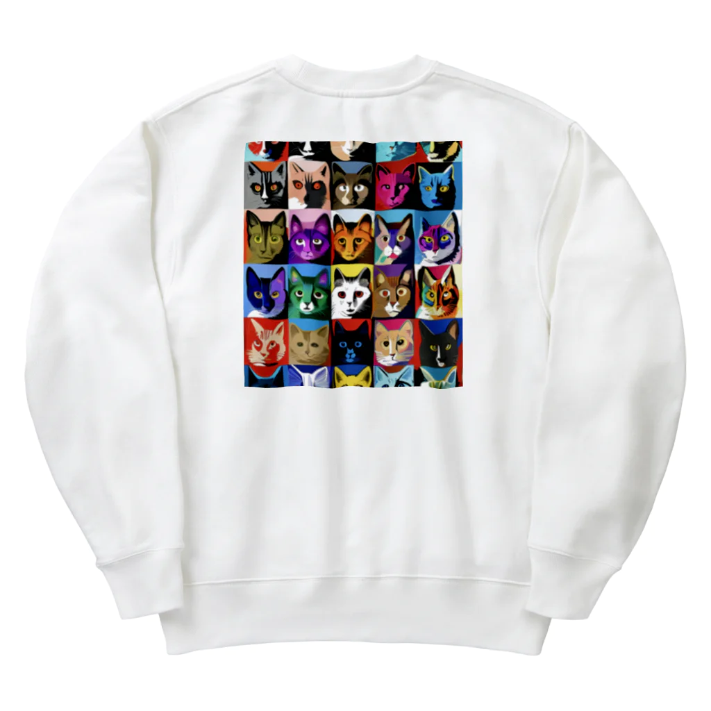 PAC (ポップアートキャット）のPAC (ポップアートキャット) Heavyweight Crew Neck Sweatshirt