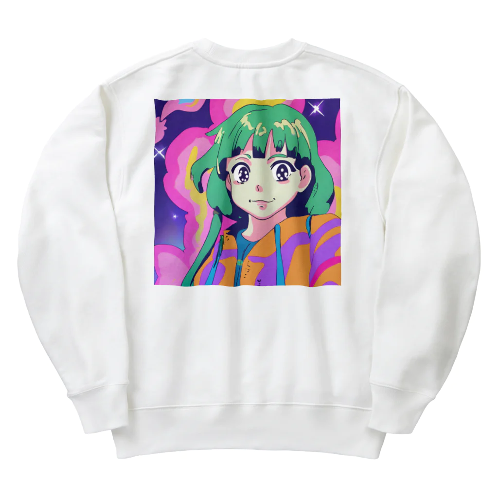 CutePopShopのCutePopGirl Heavyweight Crew Neck Sweatshirt