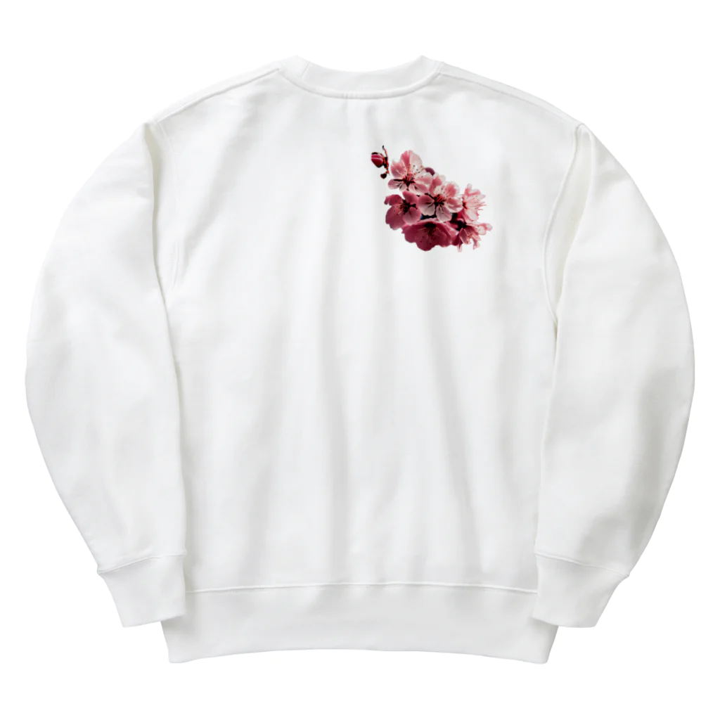 BONNAGOの桜 Heavyweight Crew Neck Sweatshirt