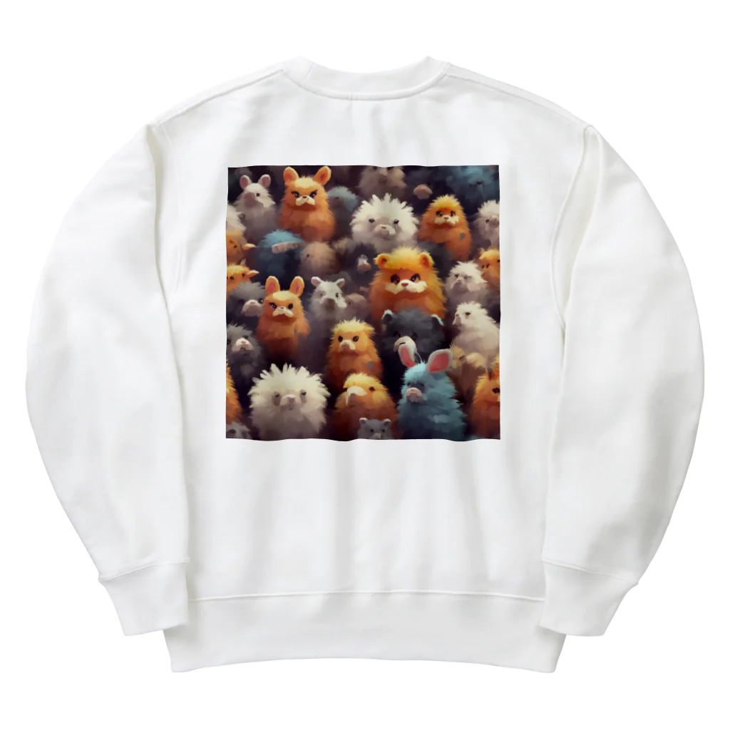 MAF_のもふもふもふ… Heavyweight Crew Neck Sweatshirt