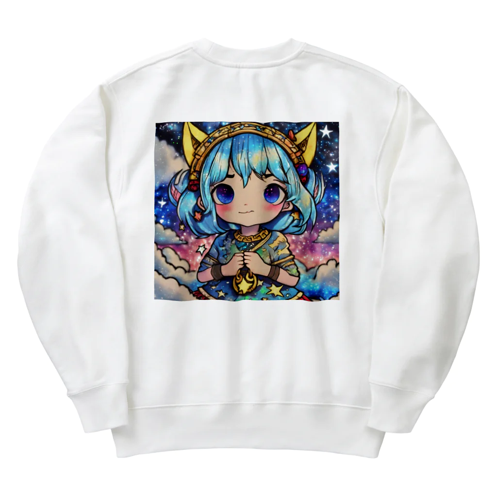 Reshineのきゅるどる Heavyweight Crew Neck Sweatshirt