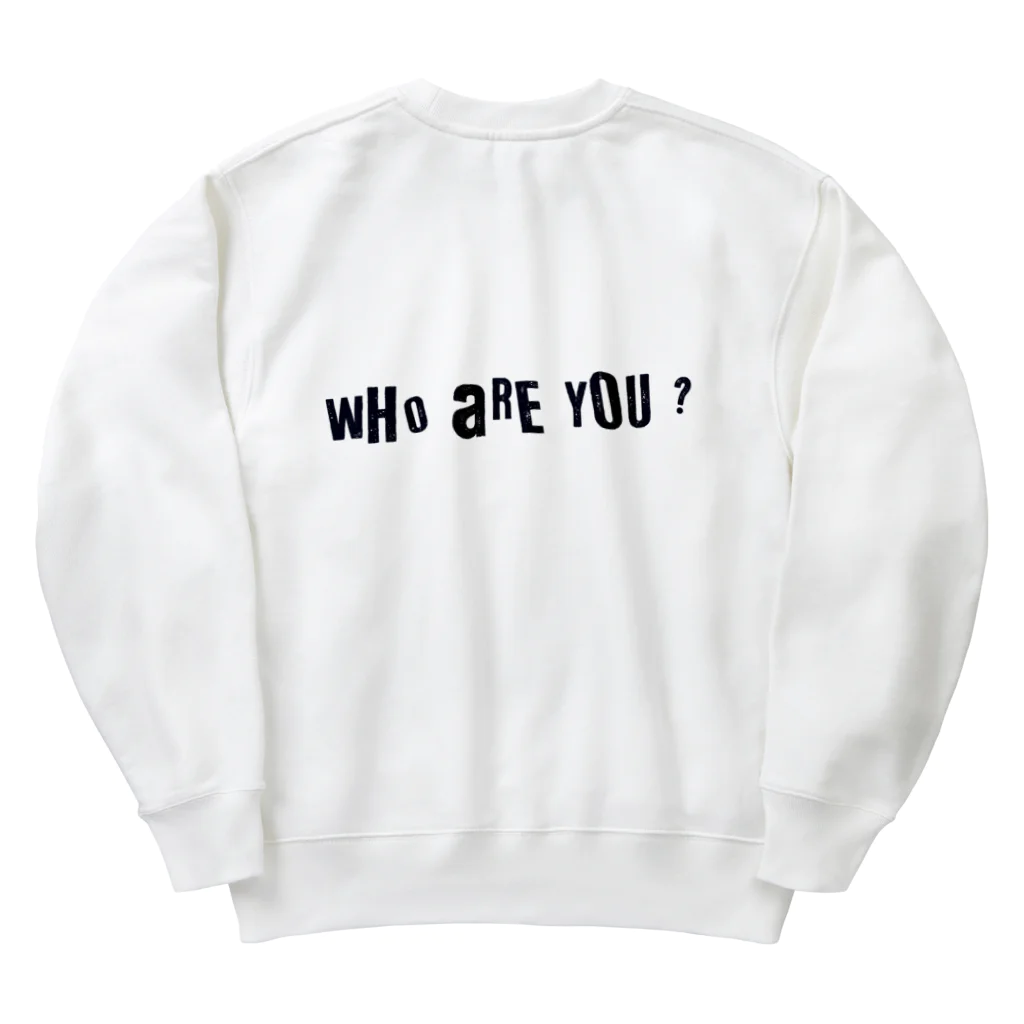 clumsyのwho are you? Heavyweight Crew Neck Sweatshirt