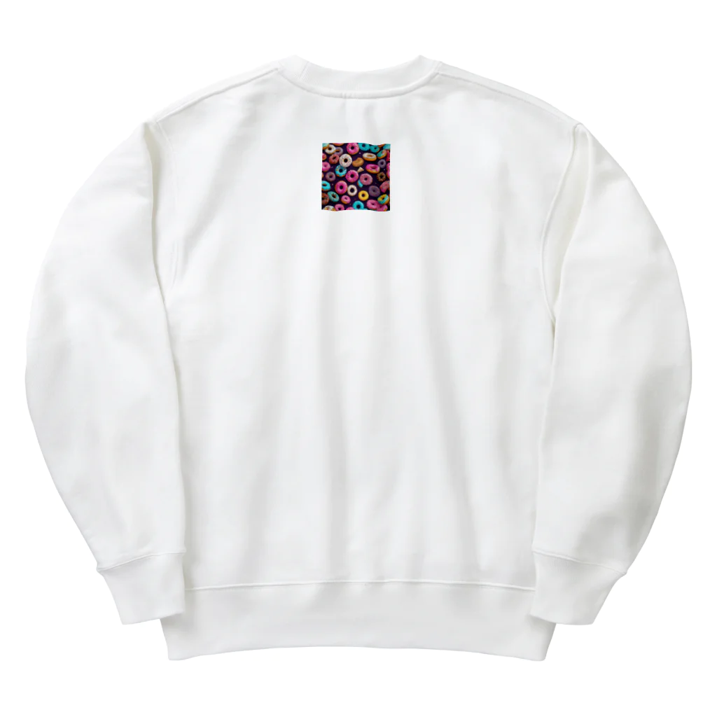 piasのオリジナルグッズアイテム通販のしあわせのドーナツたち Heavyweight Crew Neck Sweatshirt