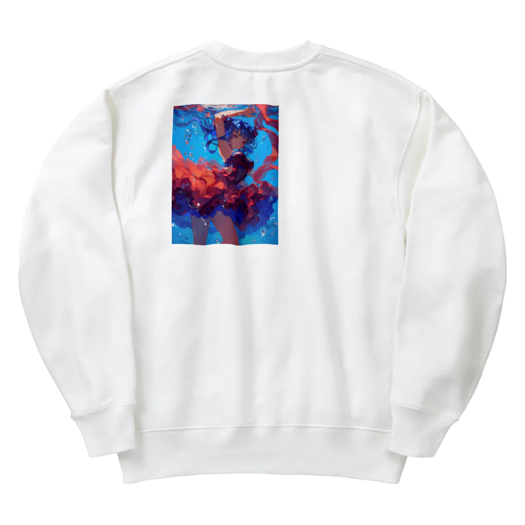 AQUAMETAVERSEの海の中の美ボディ　ラフルール　1859 Heavyweight Crew Neck Sweatshirt