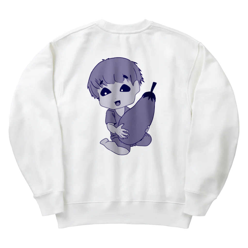 ずさのなすおくん Heavyweight Crew Neck Sweatshirt