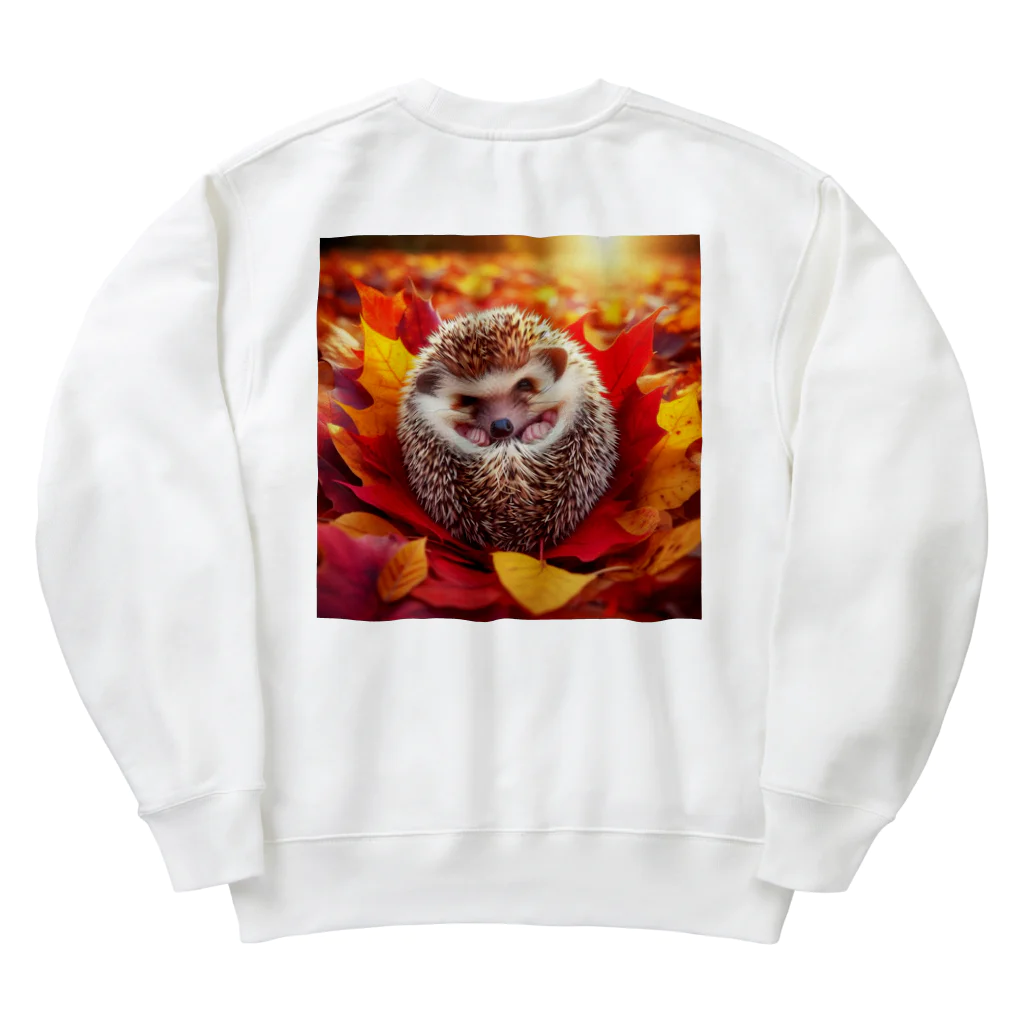 animalsのハリネズミシリーズ Heavyweight Crew Neck Sweatshirt