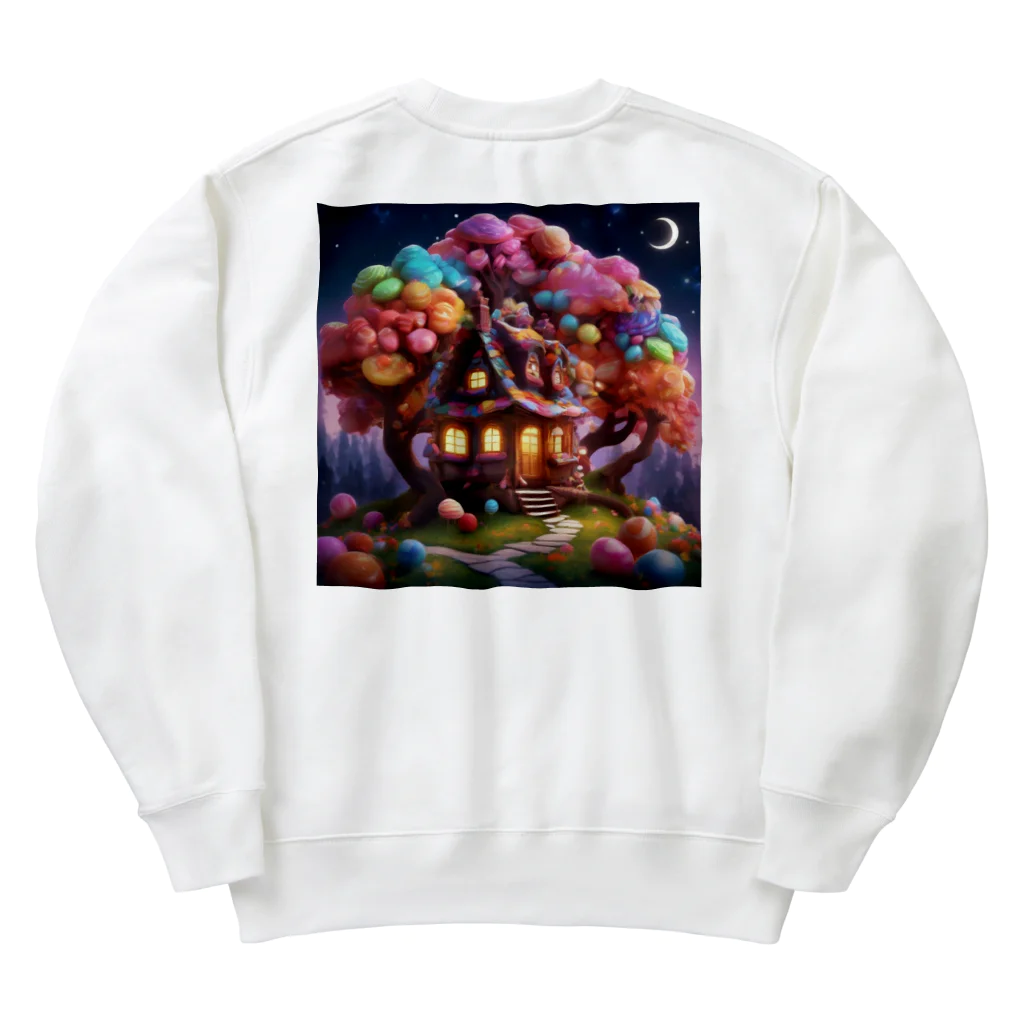 piasのオリジナルグッズアイテム通販の夢のようなお菓子の家 Heavyweight Crew Neck Sweatshirt