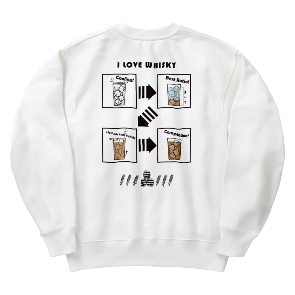 I LOVE【WHISKEY】SHOPのI LOVE WHISKEY-06 Heavyweight Crew Neck Sweatshirt