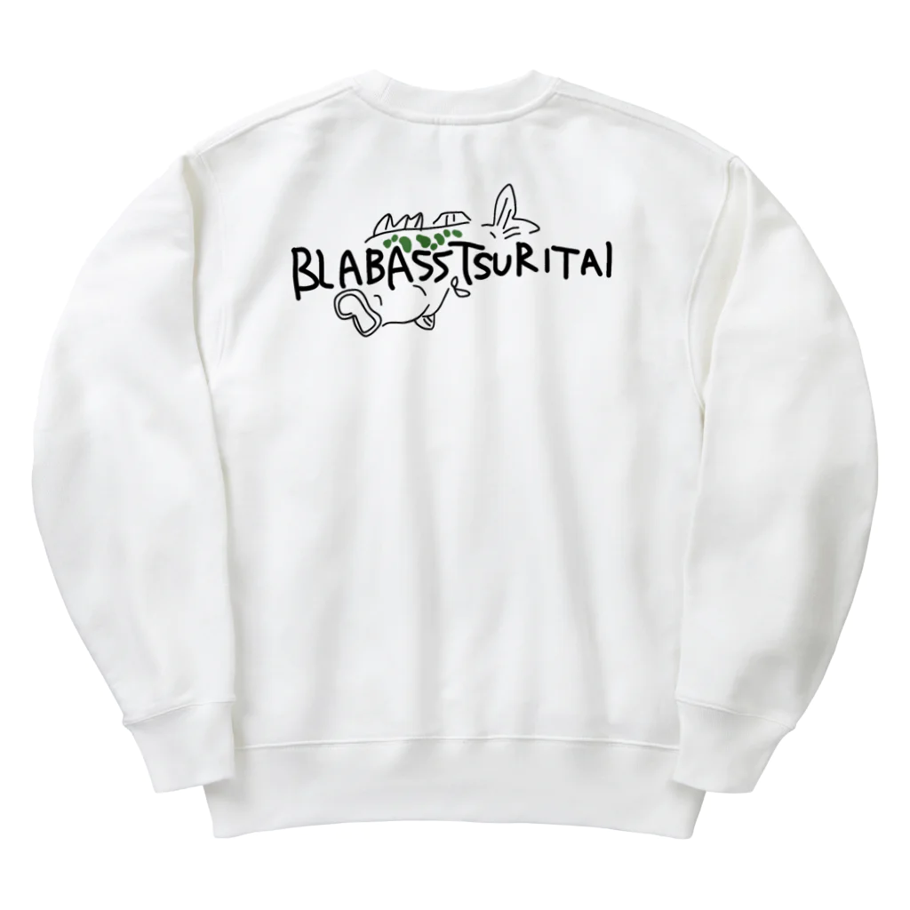 comaoのブラックバス　ブラバス Heavyweight Crew Neck Sweatshirt