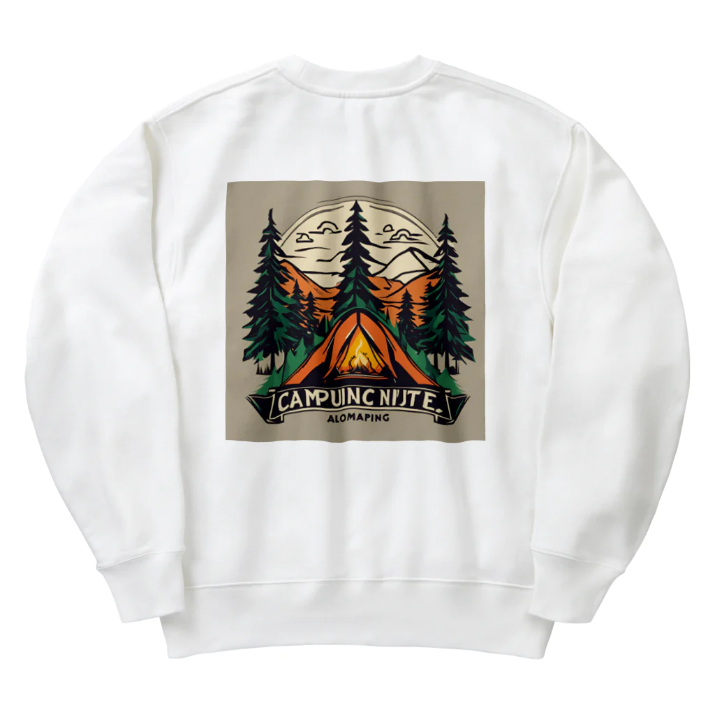 TM Designersの夕森キャンプファイヤー Heavyweight Crew Neck Sweatshirt