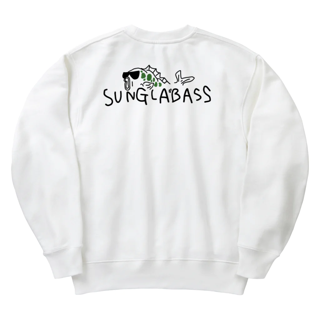 comaoのブラックバス　サングラバス Heavyweight Crew Neck Sweatshirt